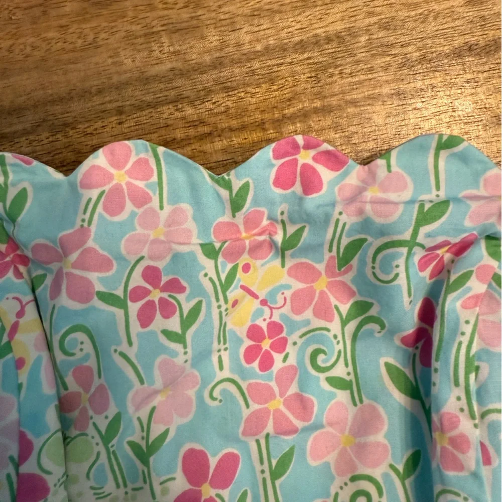 Lilly Pulitzer leopard‎ scalloped dress - Picture 4 of 5
